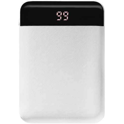 Внешний аккумулятор Uniscend Full Feel 10000 мАч с индикатором, белый Внешний аккумулятор Uniscend Full Feel 10000 мАч с индикатором, белый