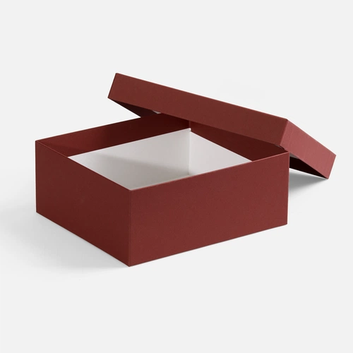 Коробка Recollection, бордовая Коробка Recollection, бордовая