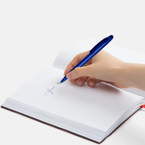 Ручка шариковая Moor Silver, ver.2, синий металлик Ручка шариковая Moor Silver, ver.2, синий металлик