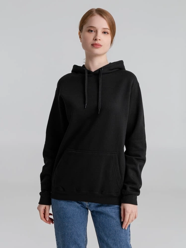 Толстовка с капюшоном Slam 320, черная Толстовка с капюшоном Slam 320, черная