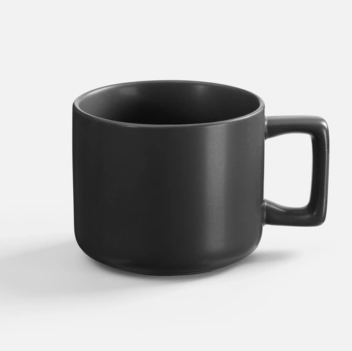 Чашка Jumbo в коробке матовая, черная Чашка Jumbo в коробке матовая, черная