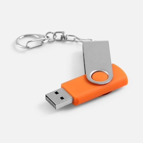 Флешка Twist, оранжевая, 8 Гб Флешка Twist, оранжевая, 8 Гб