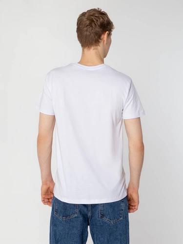 Футболка унисекс T-Bolka 160, белая Футболка унисекс T-Bolka 160, белая