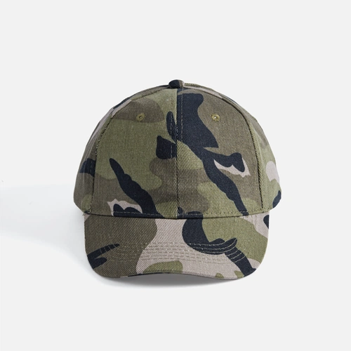 Бейсболка Buffalo, зеленый камуфляж Бейсболка Buffalo, зеленый камуфляж