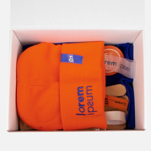 Сет Urban Flow, оранжево-синий с нанесением и кастомизацией Сет Urban Flow, оранжево-синий с нанесением и кастомизацией