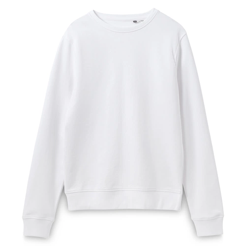 Свитшот унисекс BNC Inspire (Organic), белый Свитшот унисекс BNC Inspire (Organic), белый