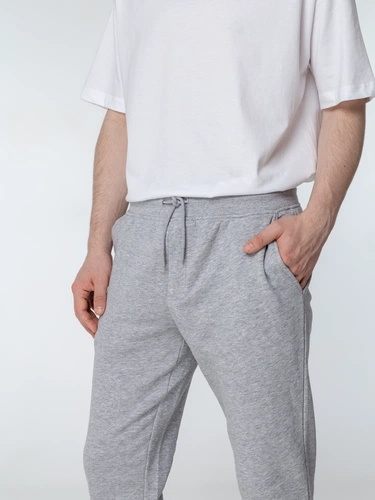 Джоггеры Jumbo, серый меланж Джоггеры Jumbo, серый меланж