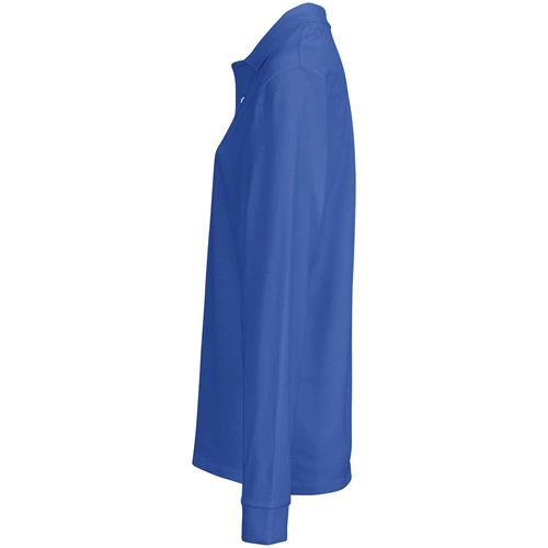 Рубашка поло унисекс с длинным рукавом Pacific LSL, ярко-синяя (royal) Рубашка поло унисекс с длинным рукавом Pacific LSL, ярко-синяя (royal)