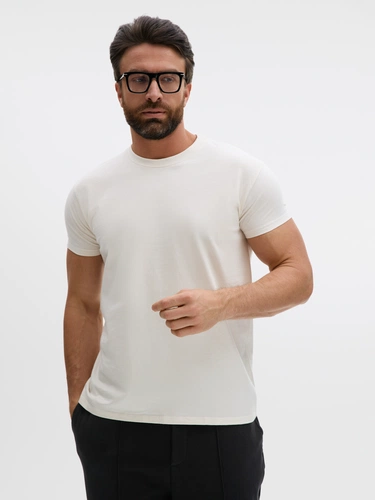 Футболка Imperial 190, молочно-белая Футболка Imperial 190, молочно-белая