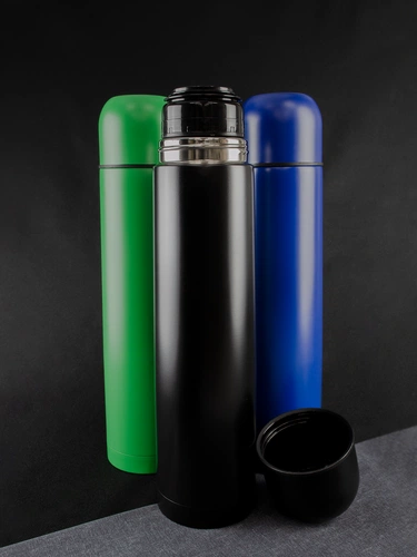 Термос Ammo 1000, черный Термос Ammo 1000, черный