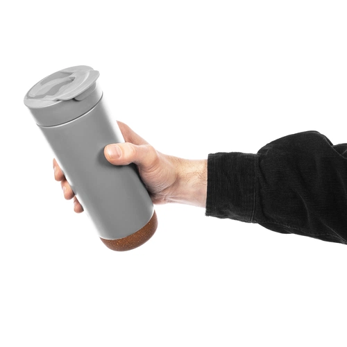 Термостакан Steady, серый Термостакан Steady, серый