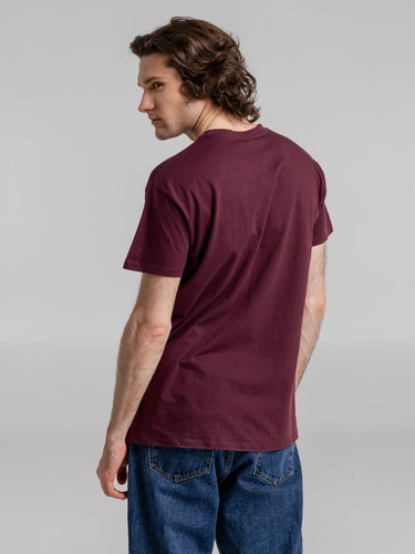 Футболка Imperial 190, бордовая Футболка Imperial 190, бордовая