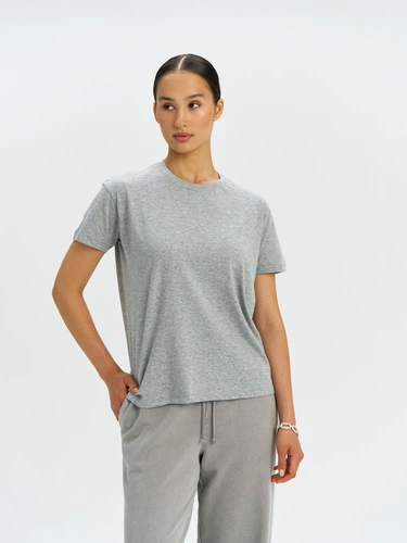 Футболка унисекс Regent 150, серый меланж Футболка унисекс Regent 150, серый меланж