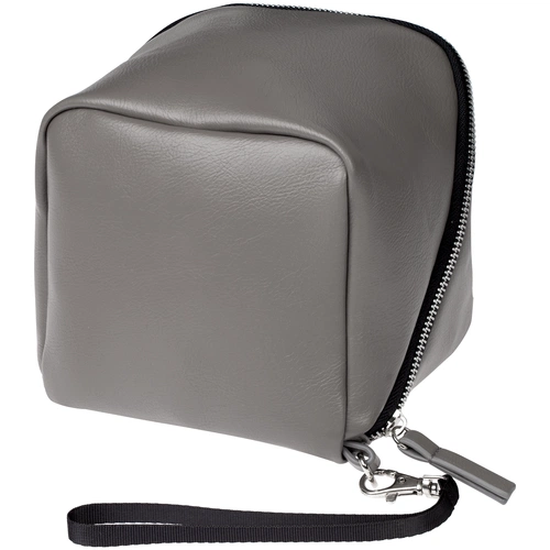 Дорожная косметичка Cubo, серая Дорожная косметичка Cubo, серая