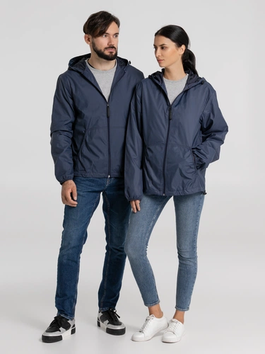 Ветровка Turvind, темно-синяя Ветровка Turvind, темно-синяя