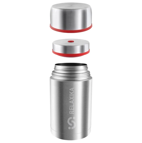 Термос для еды Relaxika 1200, в чехле, стальной Термос для еды Relaxika 1200, в чехле, стальной