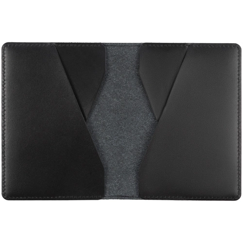 Обложка для паспорта inStream, черная Обложка для паспорта inStream, черная