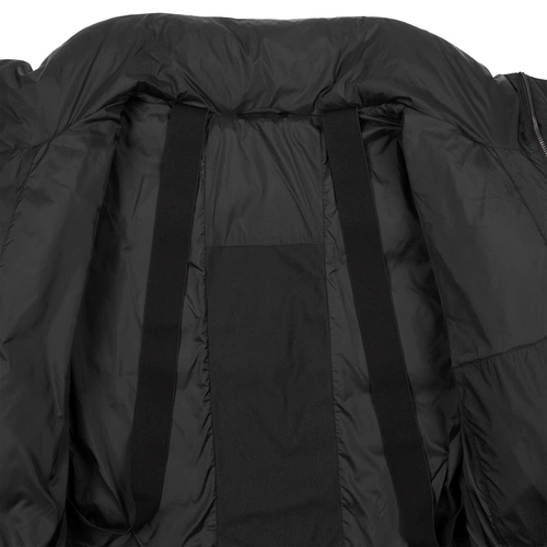 Пуховик унисекс Kapsula, черный Пуховик унисекс Kapsula, черный