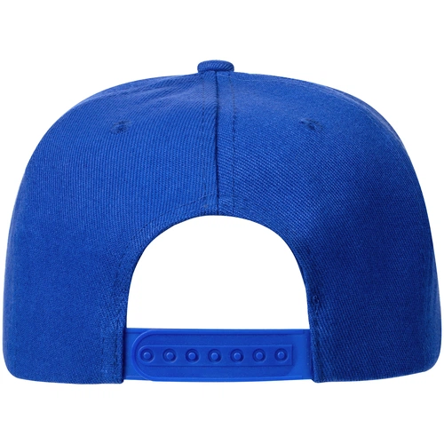 Бейсболка Snapback с прямым козырьком, ярко-синяя Бейсболка Snapback с прямым козырьком, ярко-синяя
