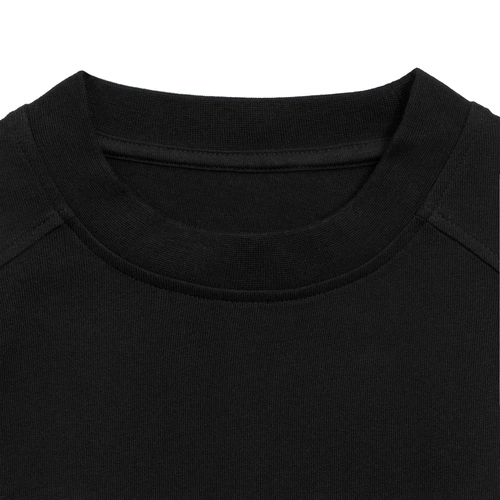 Футболка оверсайз унисекс Sideline, черная Футболка оверсайз унисекс Sideline, черная