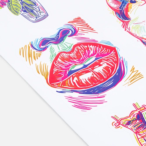 Стикерпак бумажный Thematik, для женщин Стикерпак бумажный Thematik, для женщин