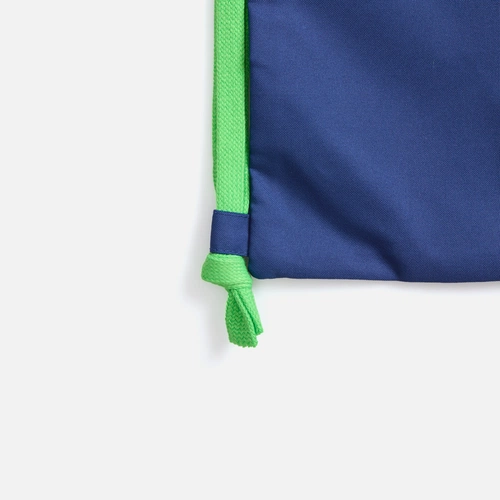 Рюкзак B3, синий с зелеными лямками Рюкзак B3, синий с зелеными лямками