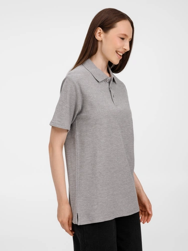 Рубашка поло унисекс Tervise, серый меланж Рубашка поло унисекс Tervise, серый меланж