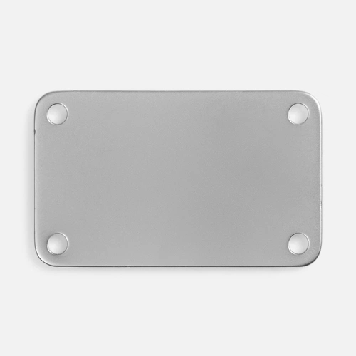 Шильдик металлический Furo, серый металлик Шильдик металлический Furo, серый металлик