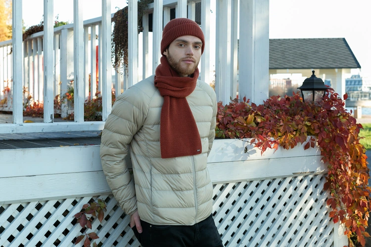 Шапка Bernard, коричневая (терракота) Шапка Bernard, коричневая (терракота)