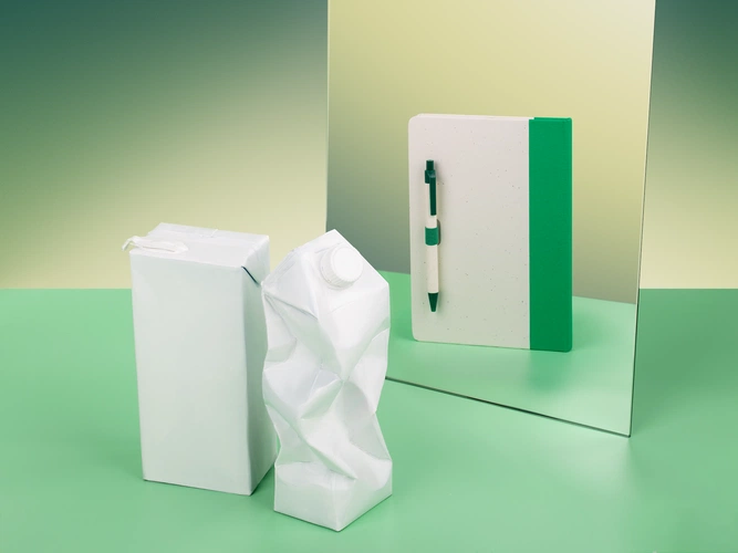 Блокнот MilkMake, зеленый Блокнот MilkMake, зеленый