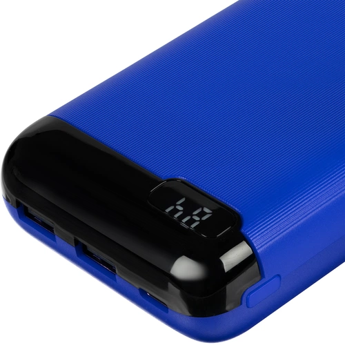 Внешний аккумулятор Gamechanger 20000 мАч, синий Внешний аккумулятор Gamechanger 20000 мАч, синий