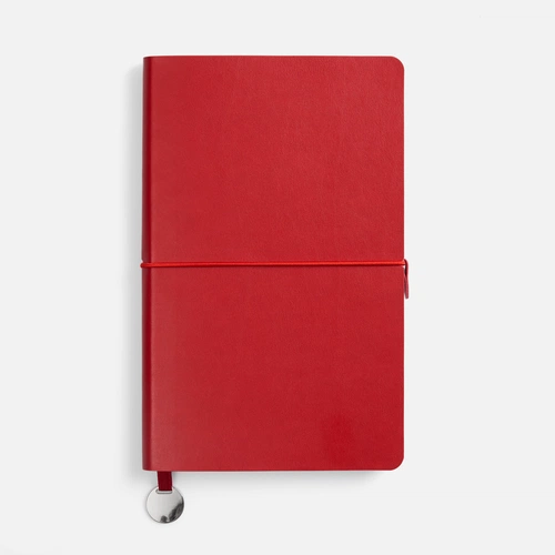 Ежедневник Waltz, недатированный, красный Ежедневник Waltz, недатированный, красный