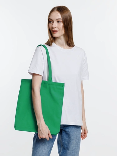 Холщовая сумка Strong 210, зеленая Холщовая сумка Strong 210, зеленая