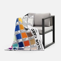 Плед-пантон «Вязание на заказ», акрил