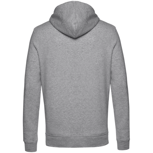 Толстовка на молнии с капюшоном унисекс BNC Inspire (Organic), серый меланж Толстовка на молнии с капюшоном унисекс BNC Inspire (Organic), серый меланж