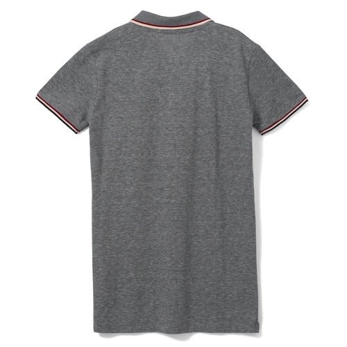 Рубашка поло женская Paname Women, черный меланж Рубашка поло женская Paname Women, черный меланж