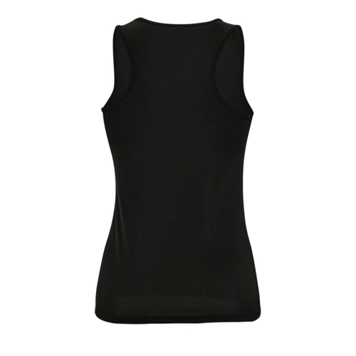 Майка женская Sporty TT Women, черная Майка женская Sporty TT Women, черная