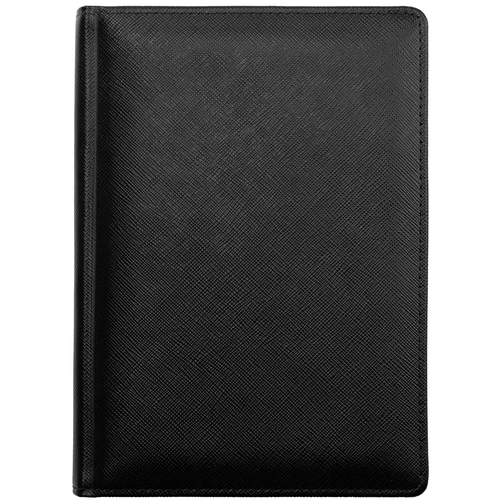 Ежедневник Linen, недатированный, черный Ежедневник Linen, недатированный, черный