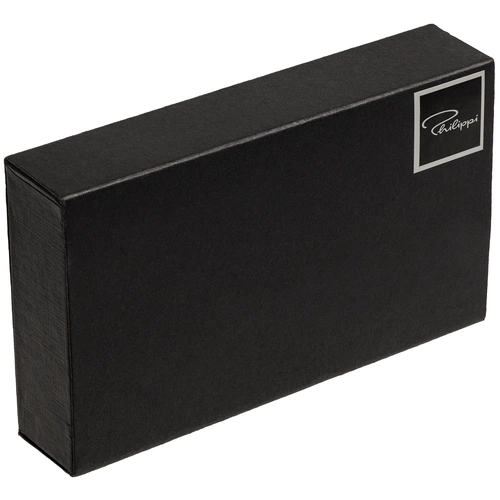 Футляр для карт с зажимом для купюр Cooper, черный Футляр для карт с зажимом для купюр Cooper, черный