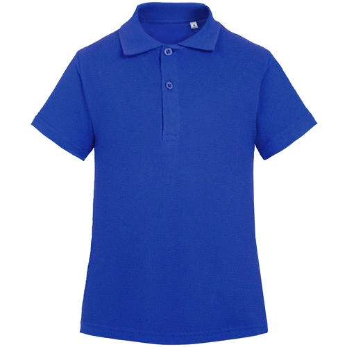 Рубашка поло детская Virma Kids, ярко-синяя Рубашка поло детская Virma Kids, ярко-синяя