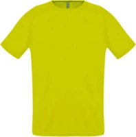 Футболка унисекс Sporty 140, желтый неон