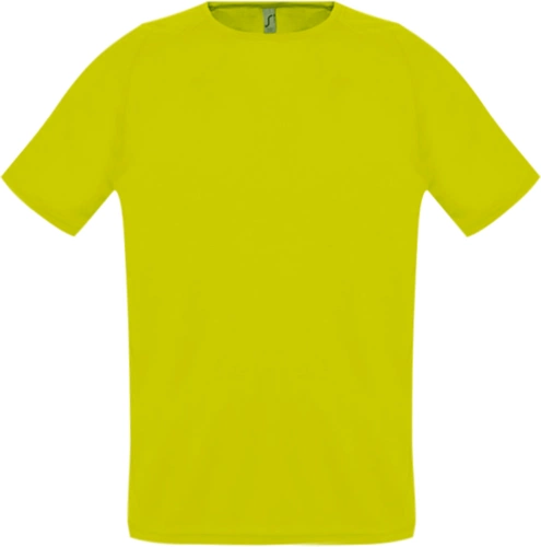 Футболка унисекс Sporty 140, желтый неон Футболка унисекс Sporty 140, желтый неон