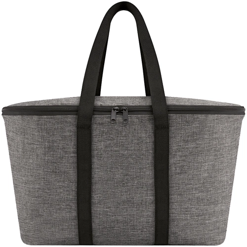 Термосумка Coolerbag Twist, серый меланж Термосумка Coolerbag Twist, серый меланж