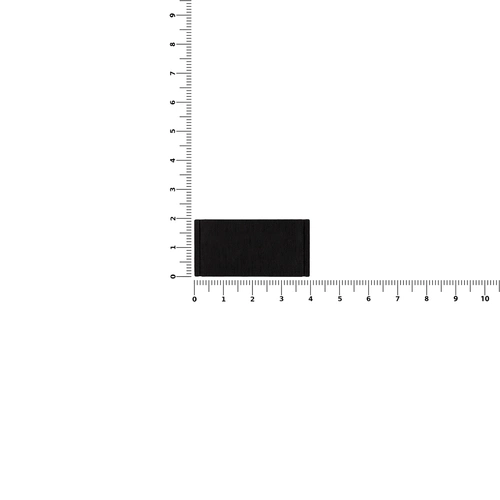 Лейбл из ПВХ Dzeta, XS, черный Лейбл из ПВХ Dzeta, XS, черный