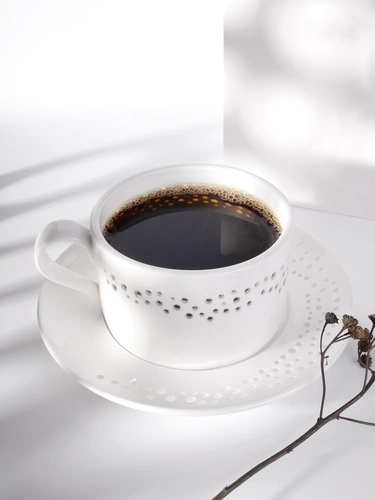 Чайная пара Coralli Luziano, белая Чайная пара Coralli Luziano, белая