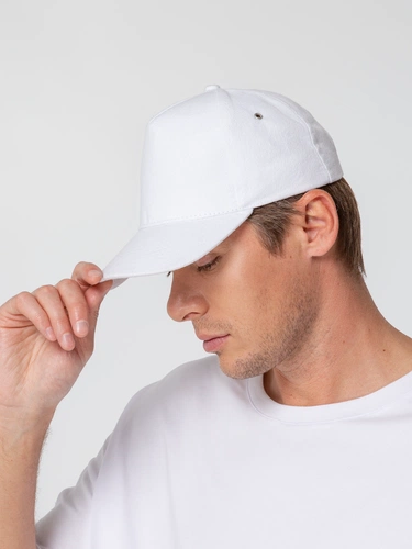 Бейсболка Standard, белая Бейсболка Standard, белая