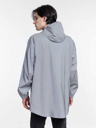 Парка Manifest из светоотражающей ткани, серая Парка Manifest из светоотражающей ткани, серая