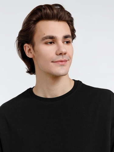 Футболка оверсайз унисекс Сity Sapiens, черная Футболка оверсайз унисекс Сity Sapiens, черная