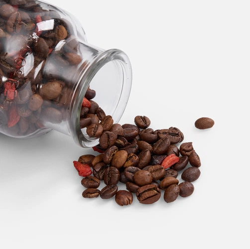 Кофе в зернах Coffeedence, с ягодами годжи Кофе в зернах Coffeedence, с ягодами годжи