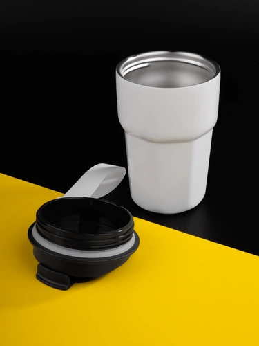 Термостакан Freshbrew, белый Термостакан Freshbrew, белый